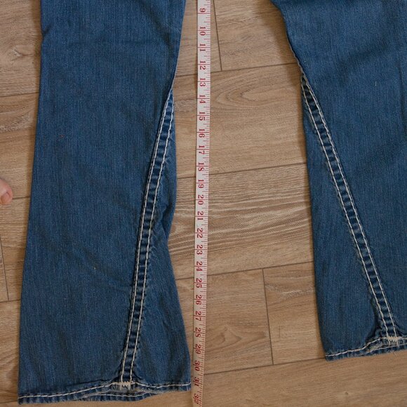 True Religion Early 2000s Big Stitch Jeans Y2K - Picture 3 of 12